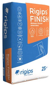 Шпаклівка гіпсова FINISH TM RIGIPS 25 кг